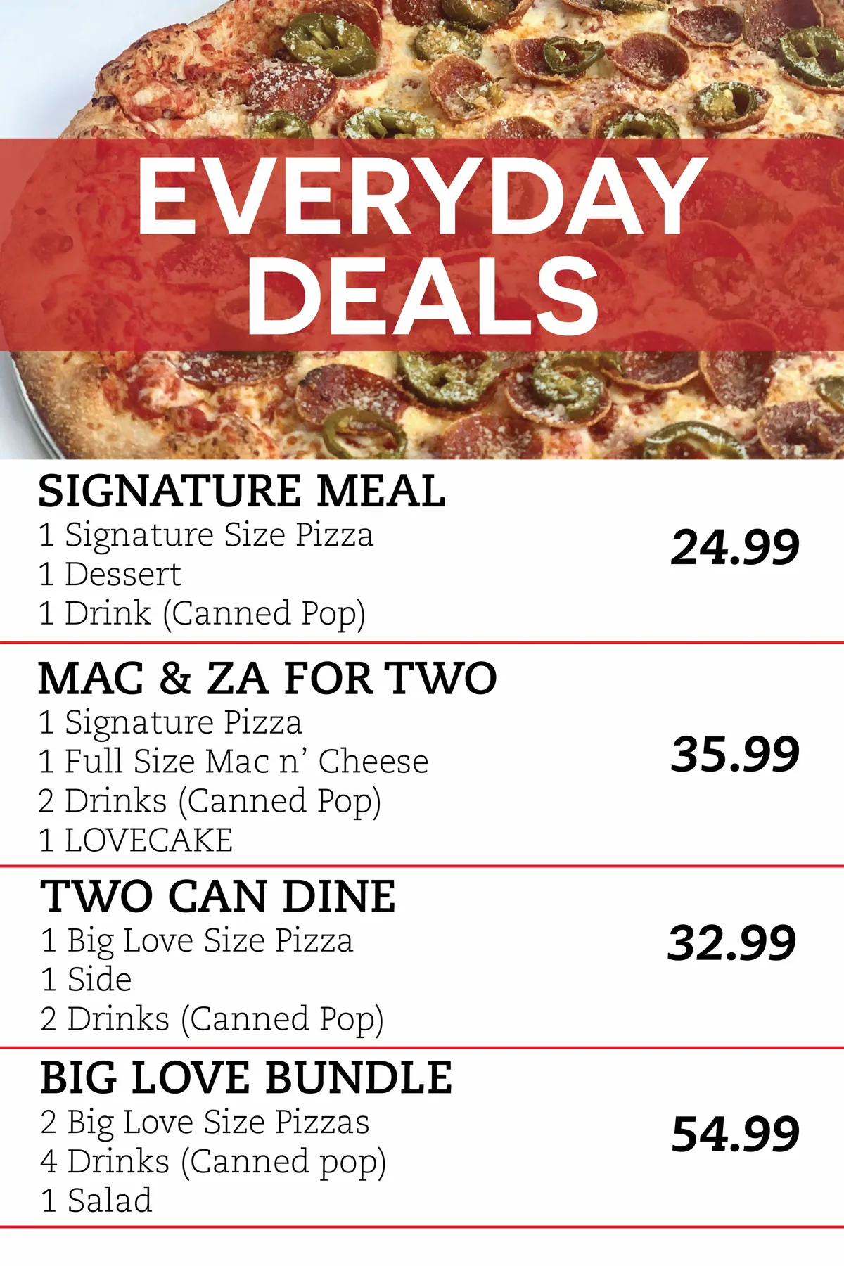 LOVEPIZZA Special Offer