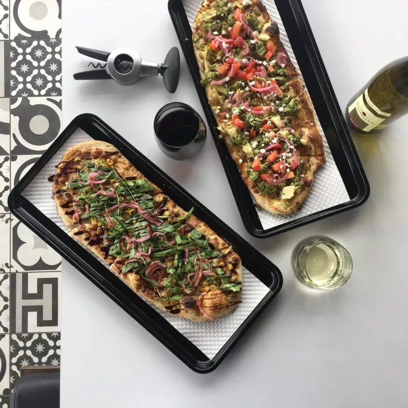 Fresh ingredients on LOVEPIZZA